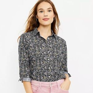 NWT LOFT Garden Everyday Shirt